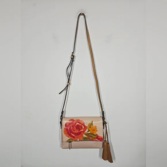 Patricia Nash Paris Citrus Rose Crossbody Handbag - Picture 2 of 5